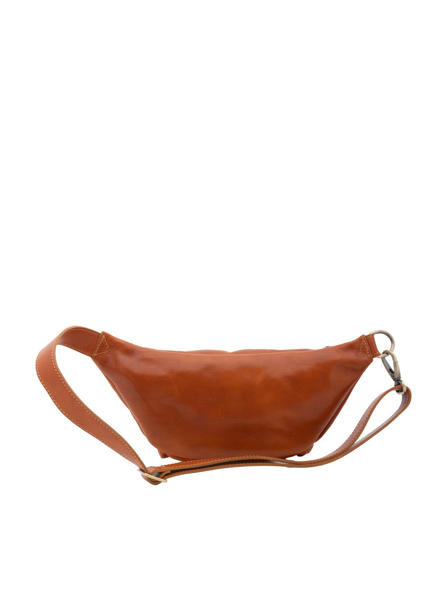 Marsupio da uomo in vera pelle 100% pelle 5503-Cognac I Fratelli