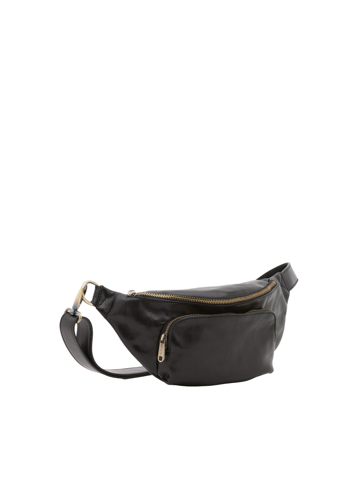 Marsupio da uomo in vera pelle 100% pelle 5503-Nero I Fratelli