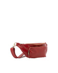 Marsupio da uomo in vera pelle 100% pelle 5503-Rosso I Fratelli