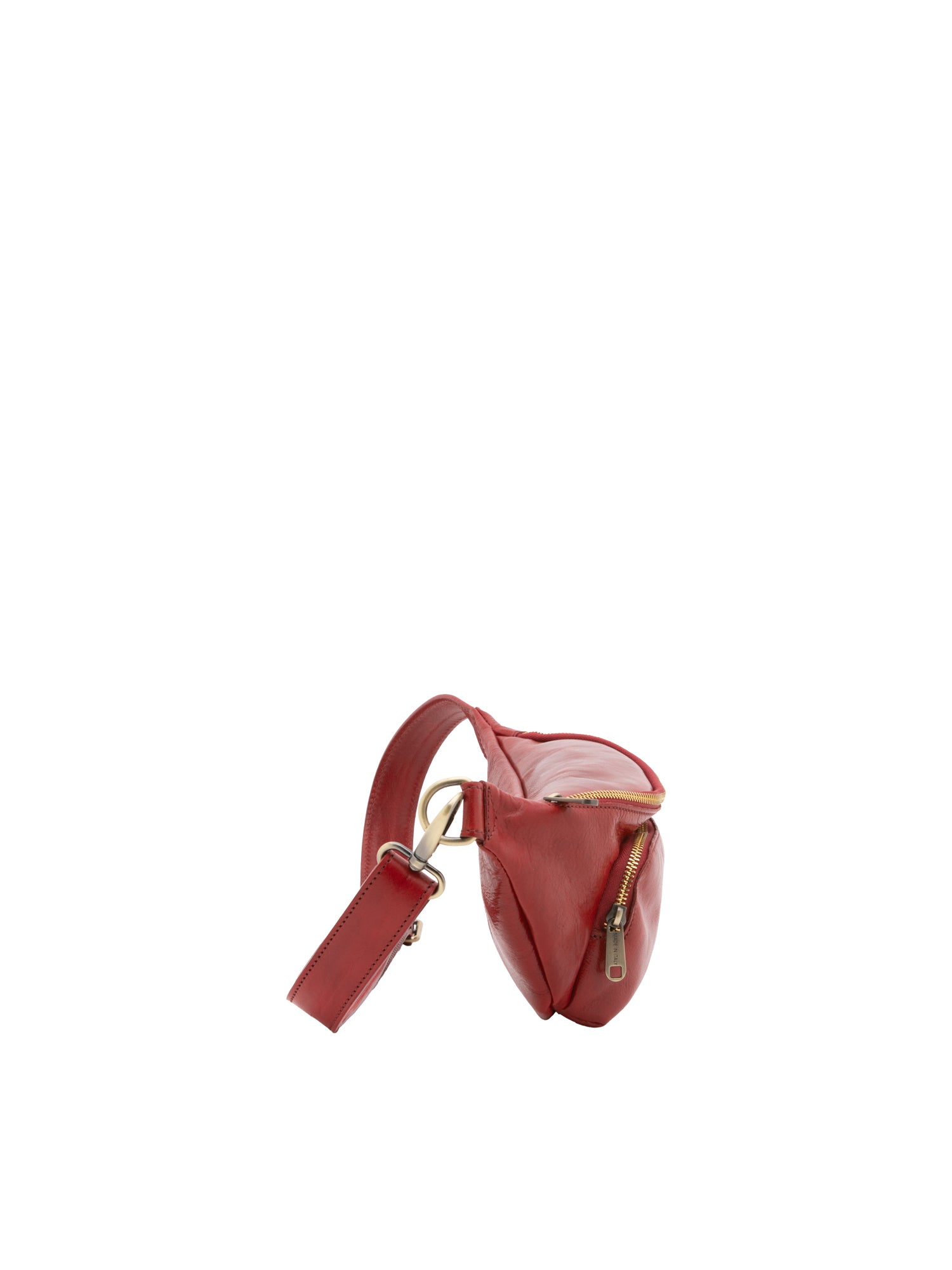Marsupio da uomo in vera pelle 100% pelle 5503-Rosso I Fratelli