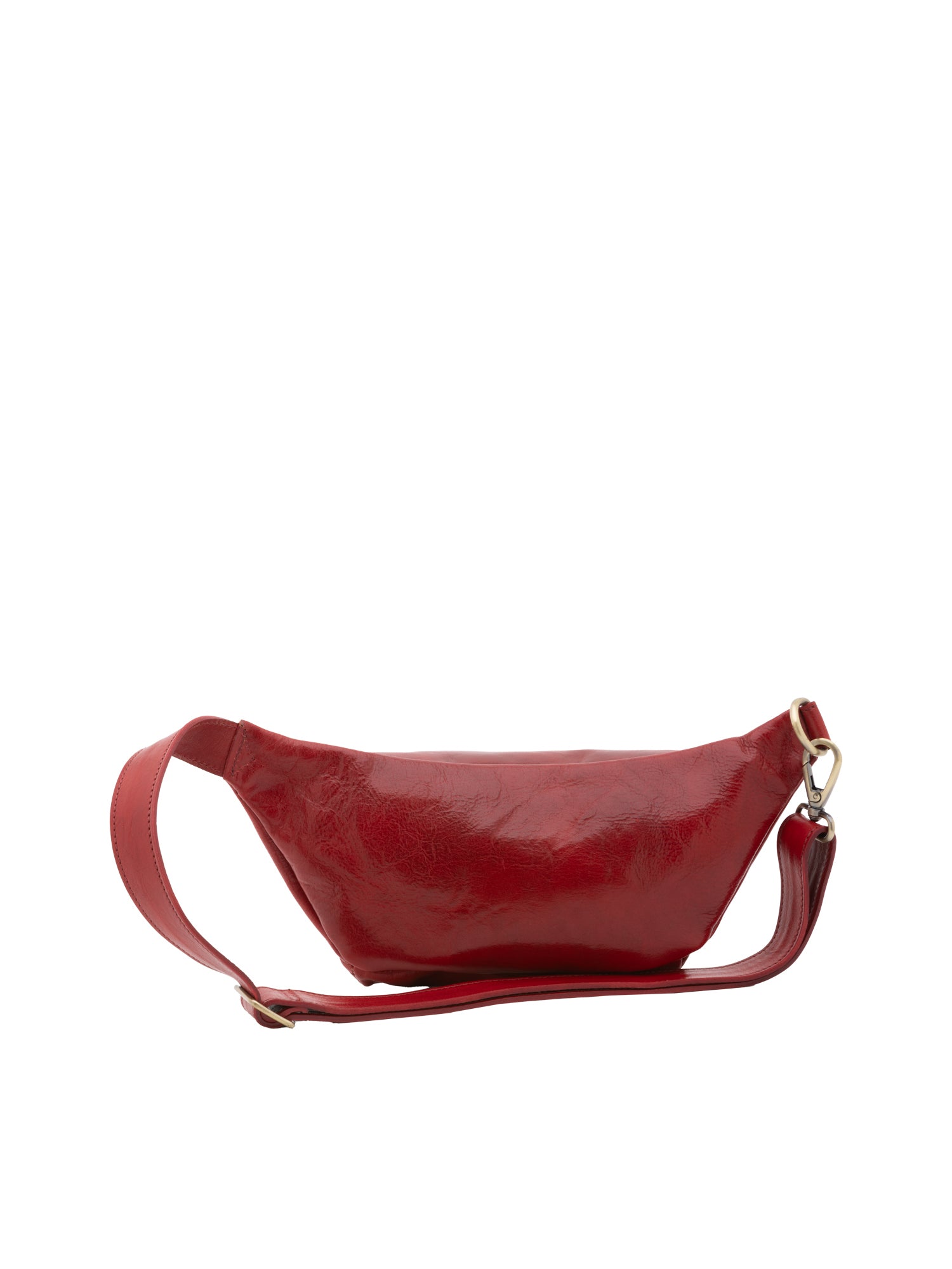 Marsupio da uomo in vera pelle 100% pelle 5503-Rosso I Fratelli