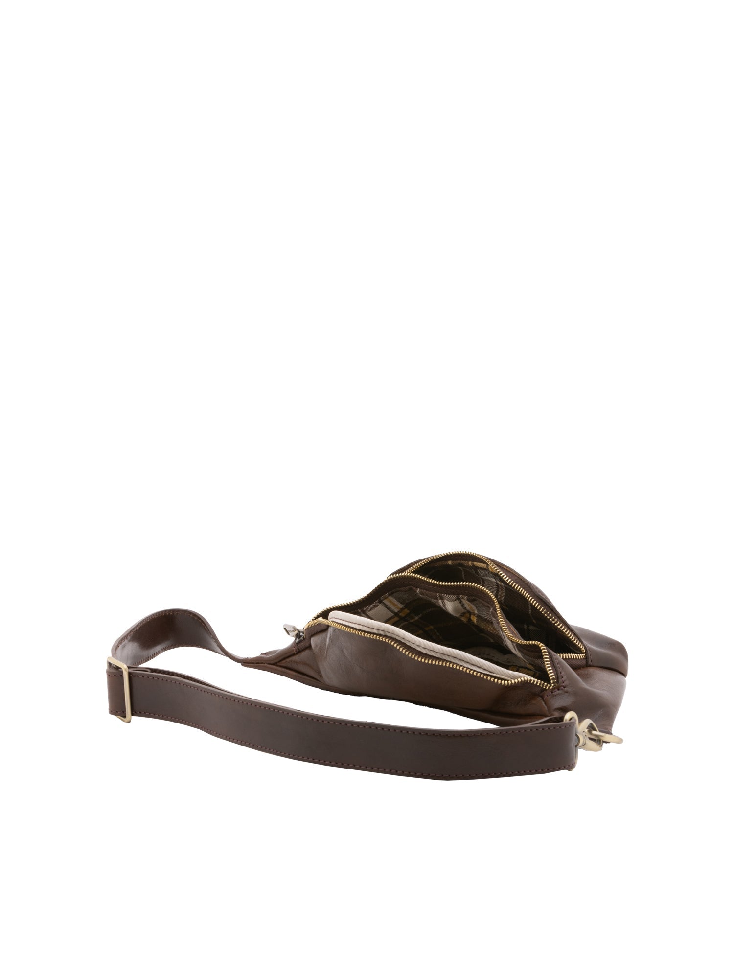 Marsupio da uomo in vera pelle 100% pelle 5503-Tmoro I Fratelli