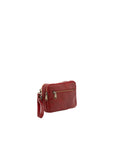 Borsa a mano da uomo in vera pelle 100% pelle 5504-Rosso I Fratelli