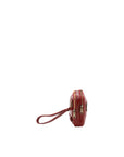 Borsa a mano da uomo in vera pelle 100% pelle 5504-Rosso I Fratelli