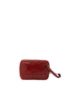 Borsa a mano da uomo in vera pelle 100% pelle 5504-Rosso I Fratelli