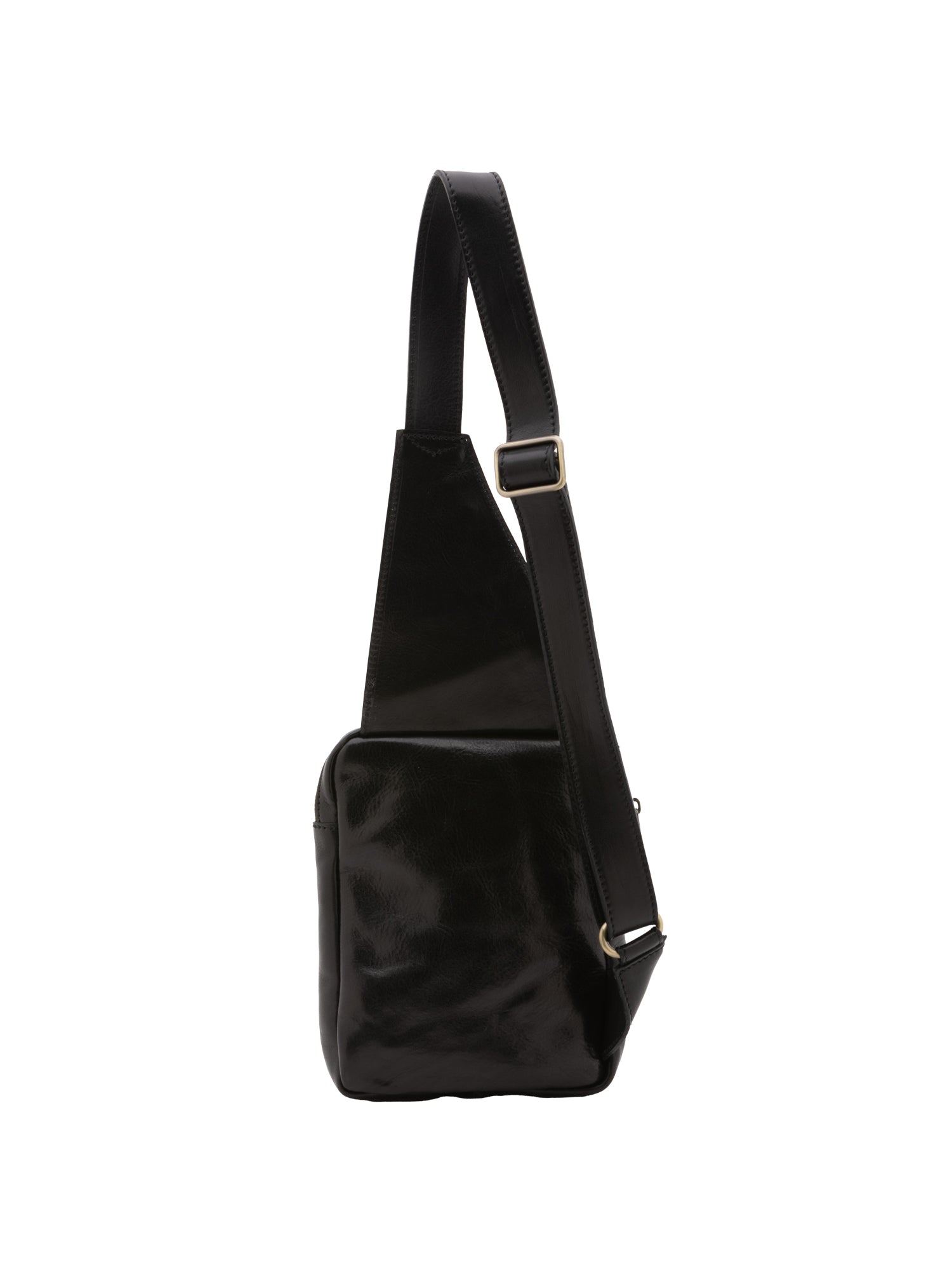 Borsa a tracolla uomo in vera pelle Made in Italy 5505-Nero I Fratelli