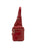 Borsa a tracolla uomo in vera pelle Made in Italy 5505-Rosso I Fratelli