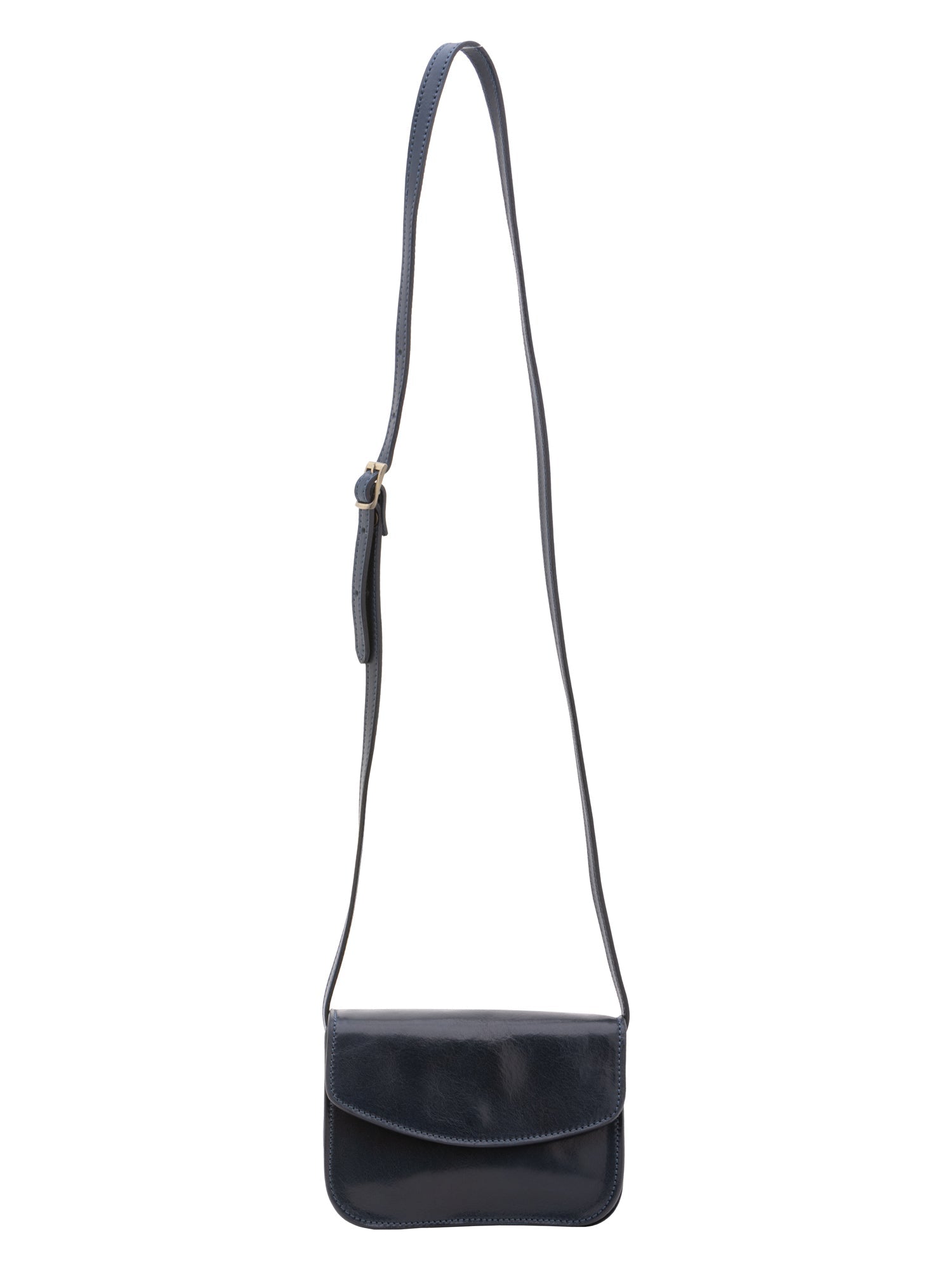 Borsa a tracolla da donna Vera pelle 5511-Blu I Fratelli