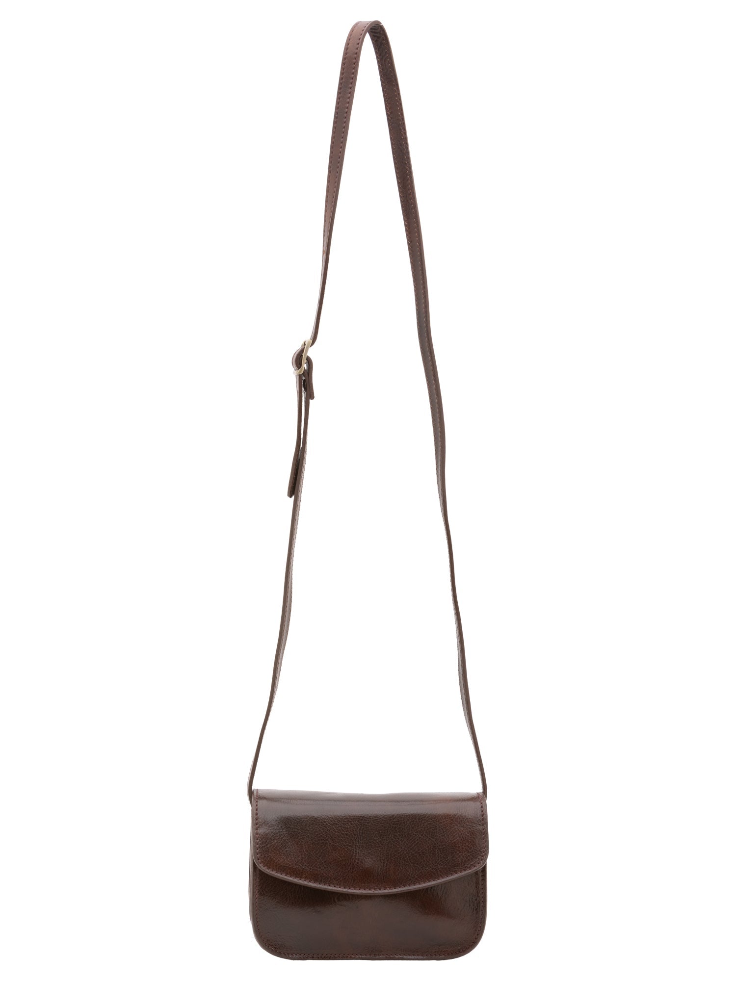 Borsa a tracolla da donna Vera pelle 5511-Tmoro I Fratelli