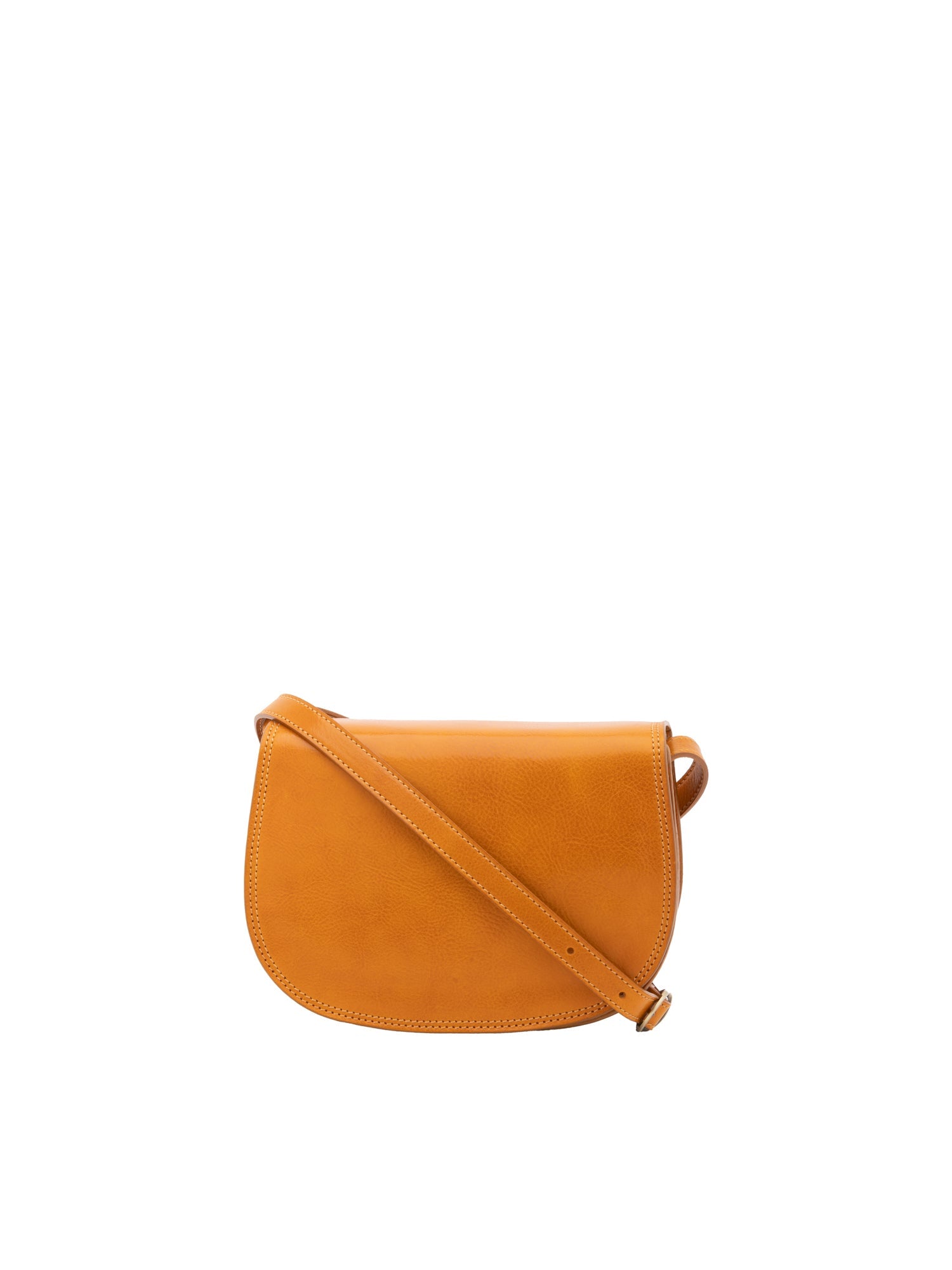 Borsa a tracolla da donna Vera pelle 5512-Giallo I Fratelli