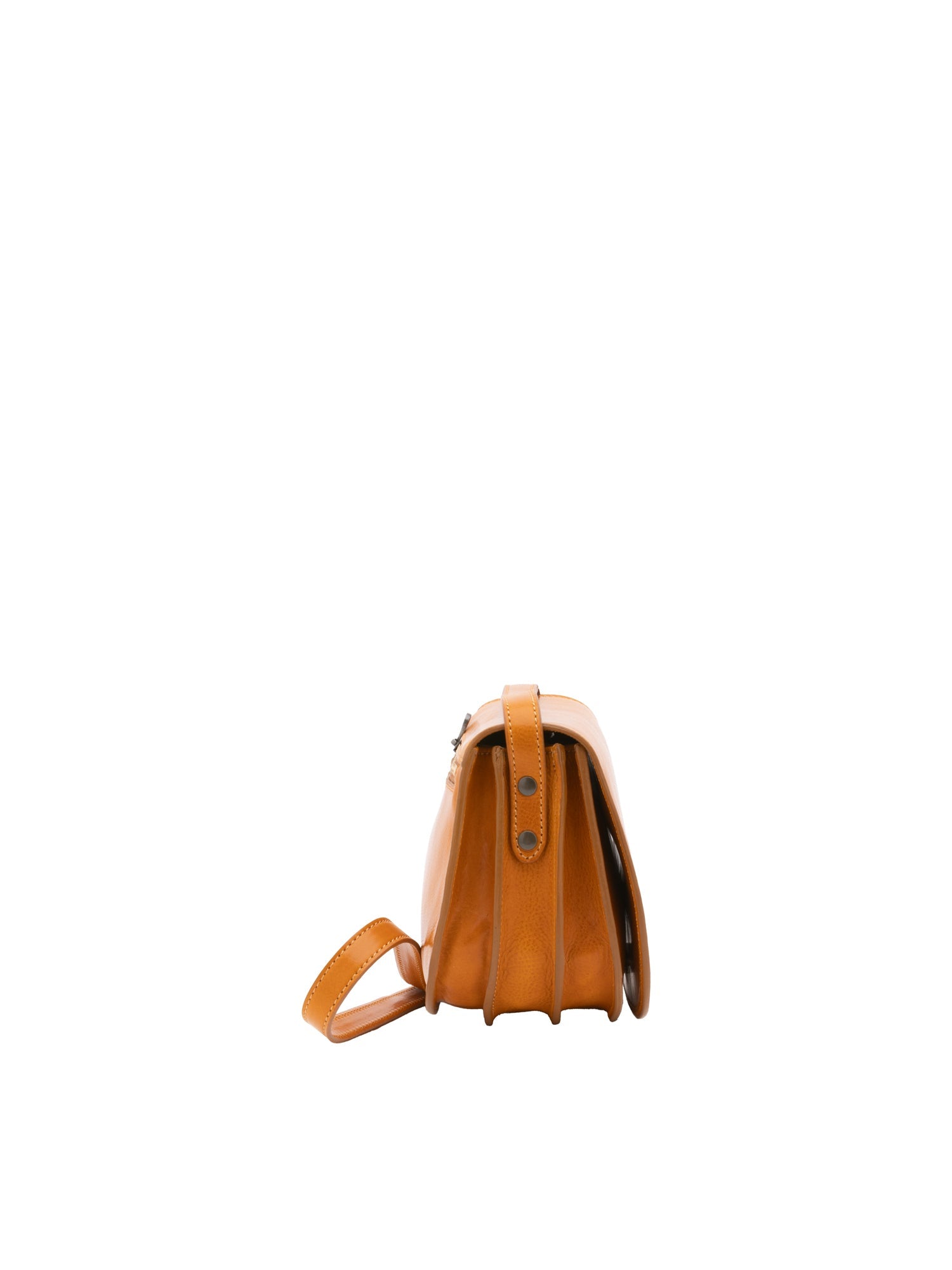 Borsa a tracolla da donna Vera pelle 5512-Giallo I Fratelli