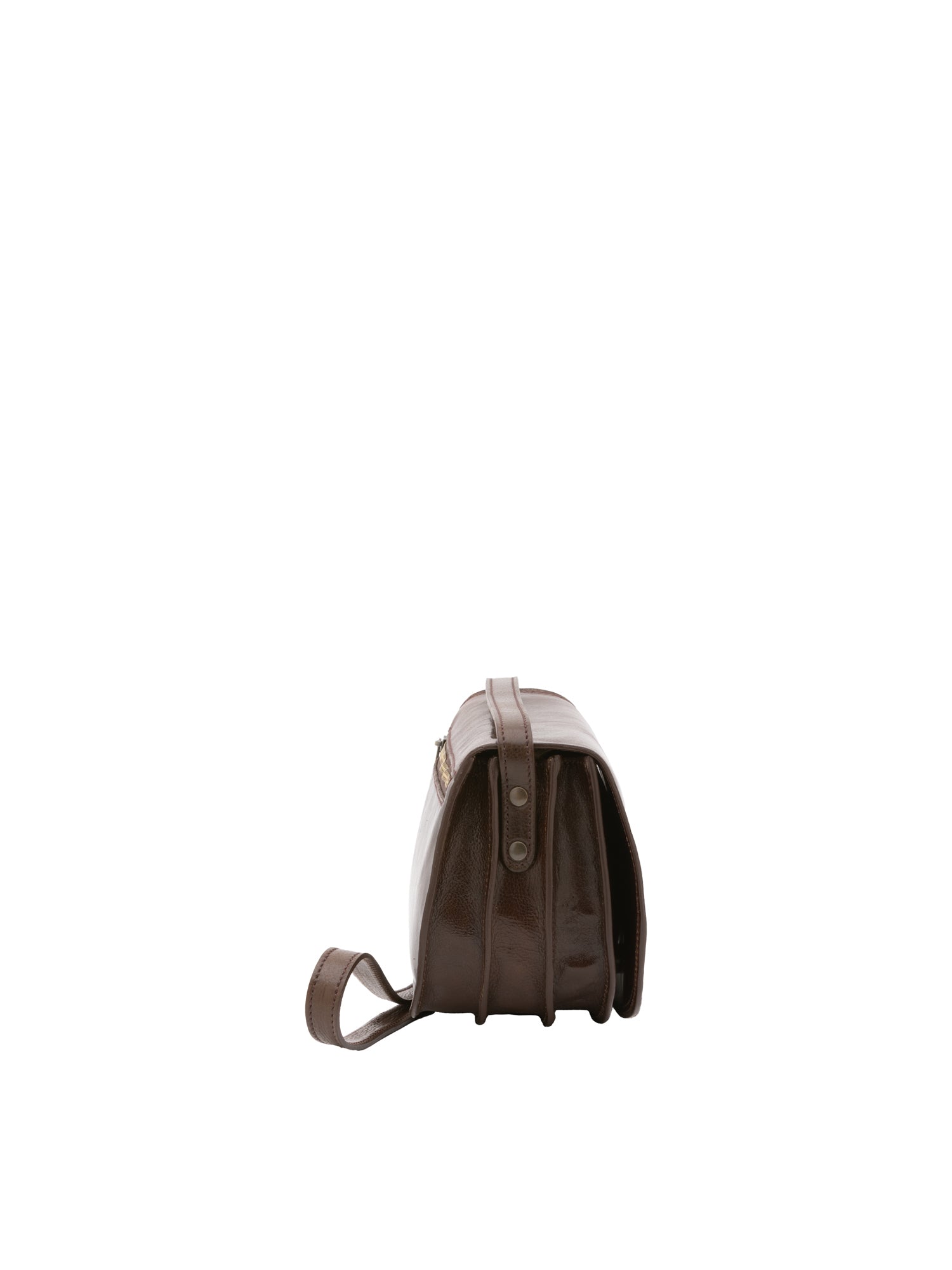 Borsa a tracolla da donna Vera pelle 5512-Tmoro I Fratelli