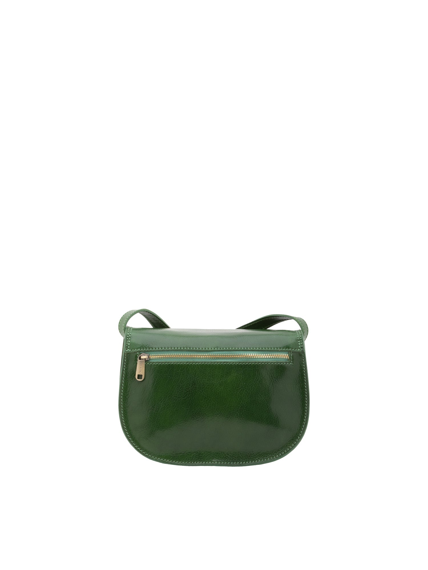 Borsa a tracolla da donna Vera pelle 5512-Verde I Fratelli