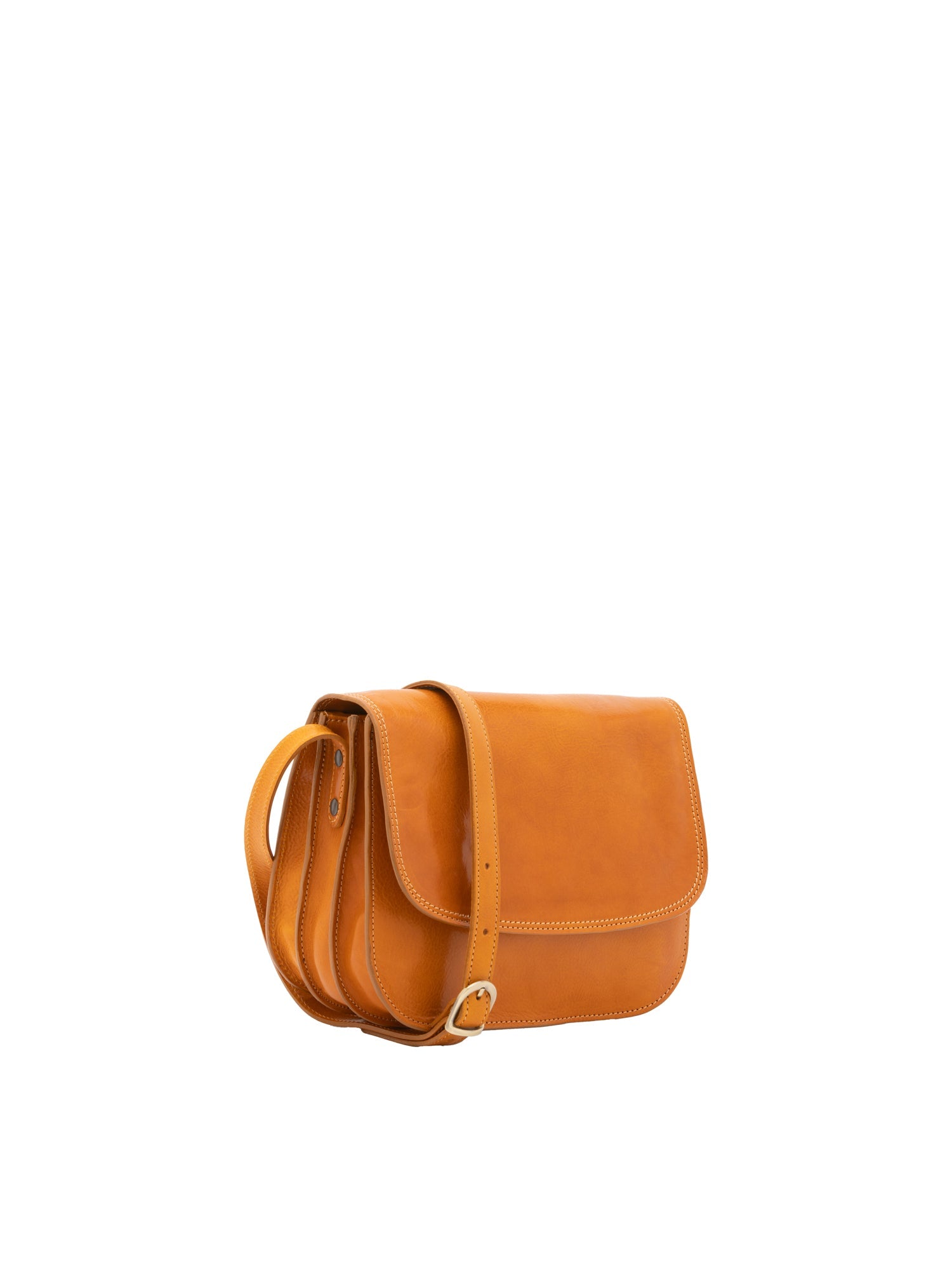 Borsa a tracolla da donna Vera pelle 5513-Giallo I Fratelli
