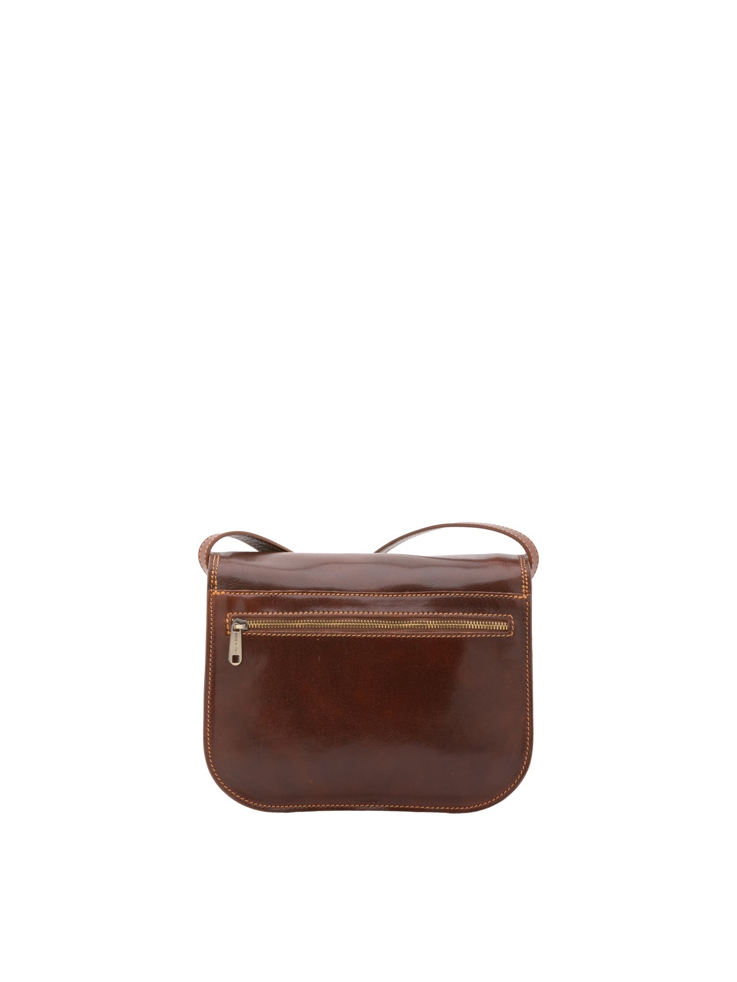 Borsa a tracolla da donna Vera pelle 5513-Marrone I Fratelli