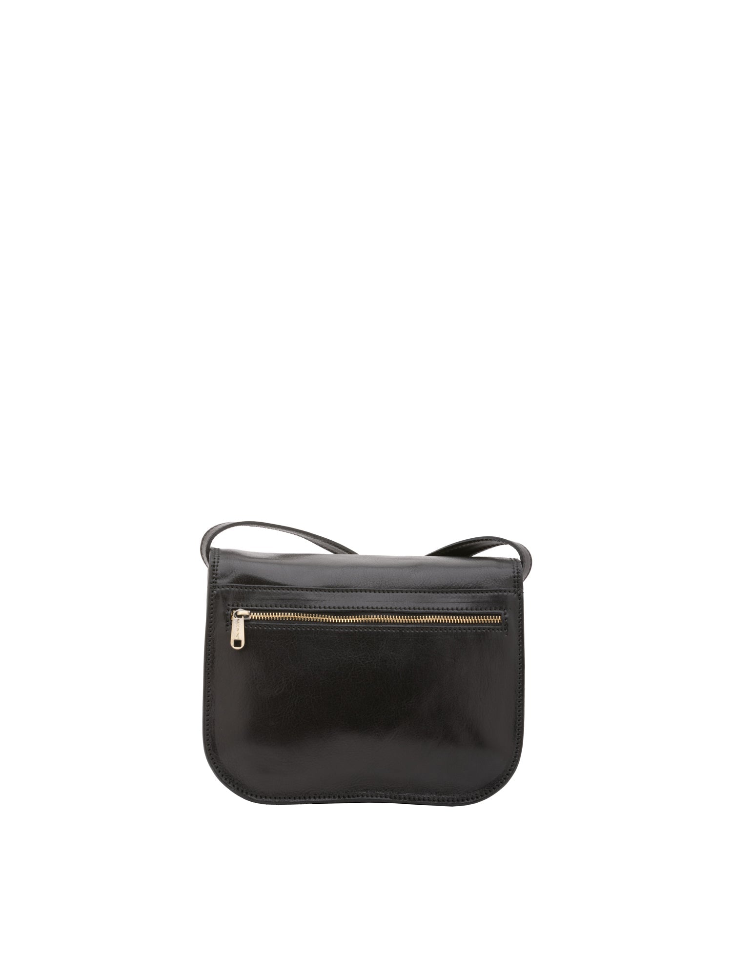 Borsa a tracolla da donna Vera pelle 5513-Nero I Fratelli