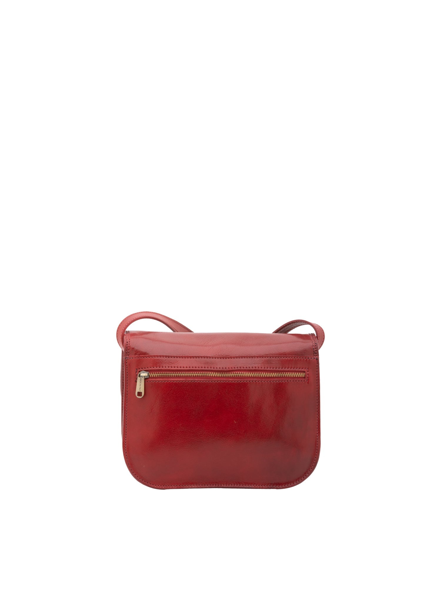 Borsa a tracolla da donna Vera pelle 5513-Rosso I Fratelli