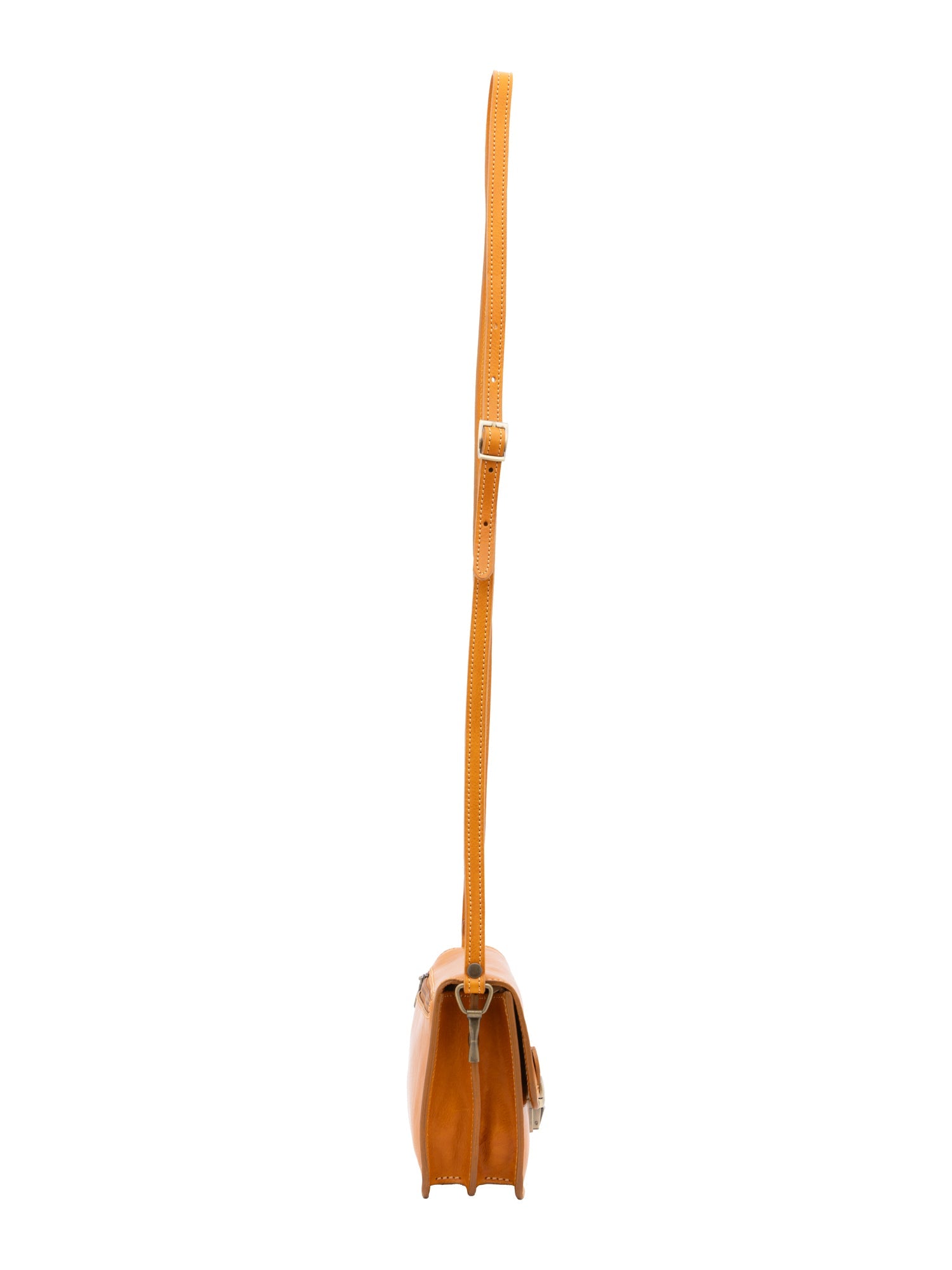 Borsa a tracolla da donna Vera pelle 5516-Giallo I Fratelli