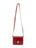Borsa a tracolla da donna Vera pelle 5516-Rosso I Fratelli