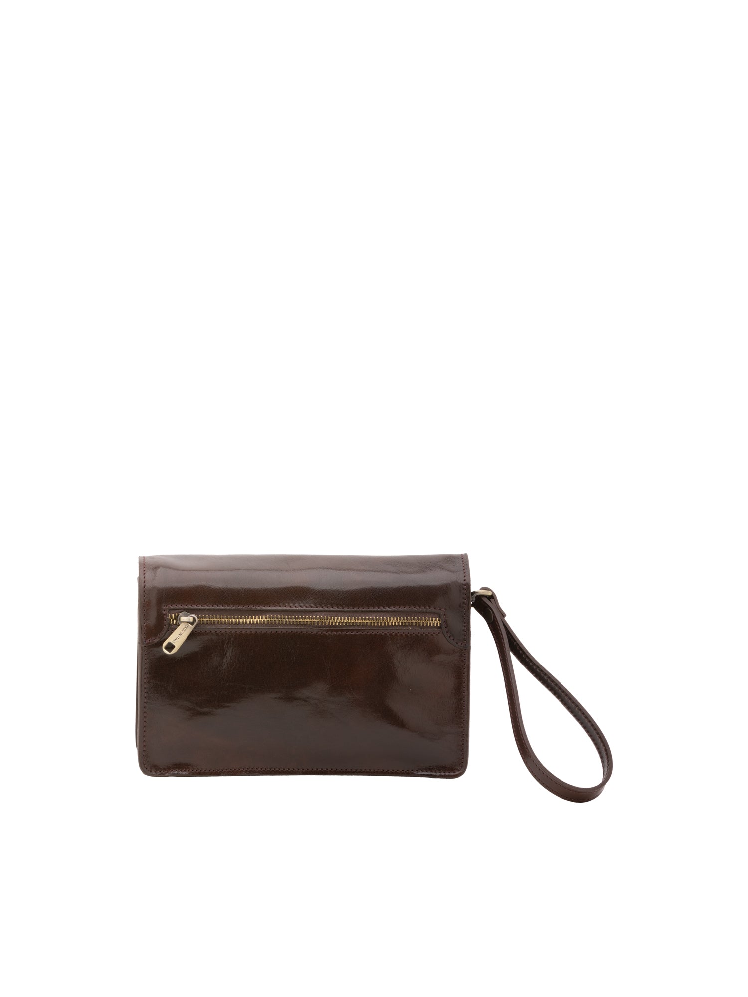 Borsa a mano da uomo in vera pelle 100% pelle 5517-Tmoro I Fratelli
