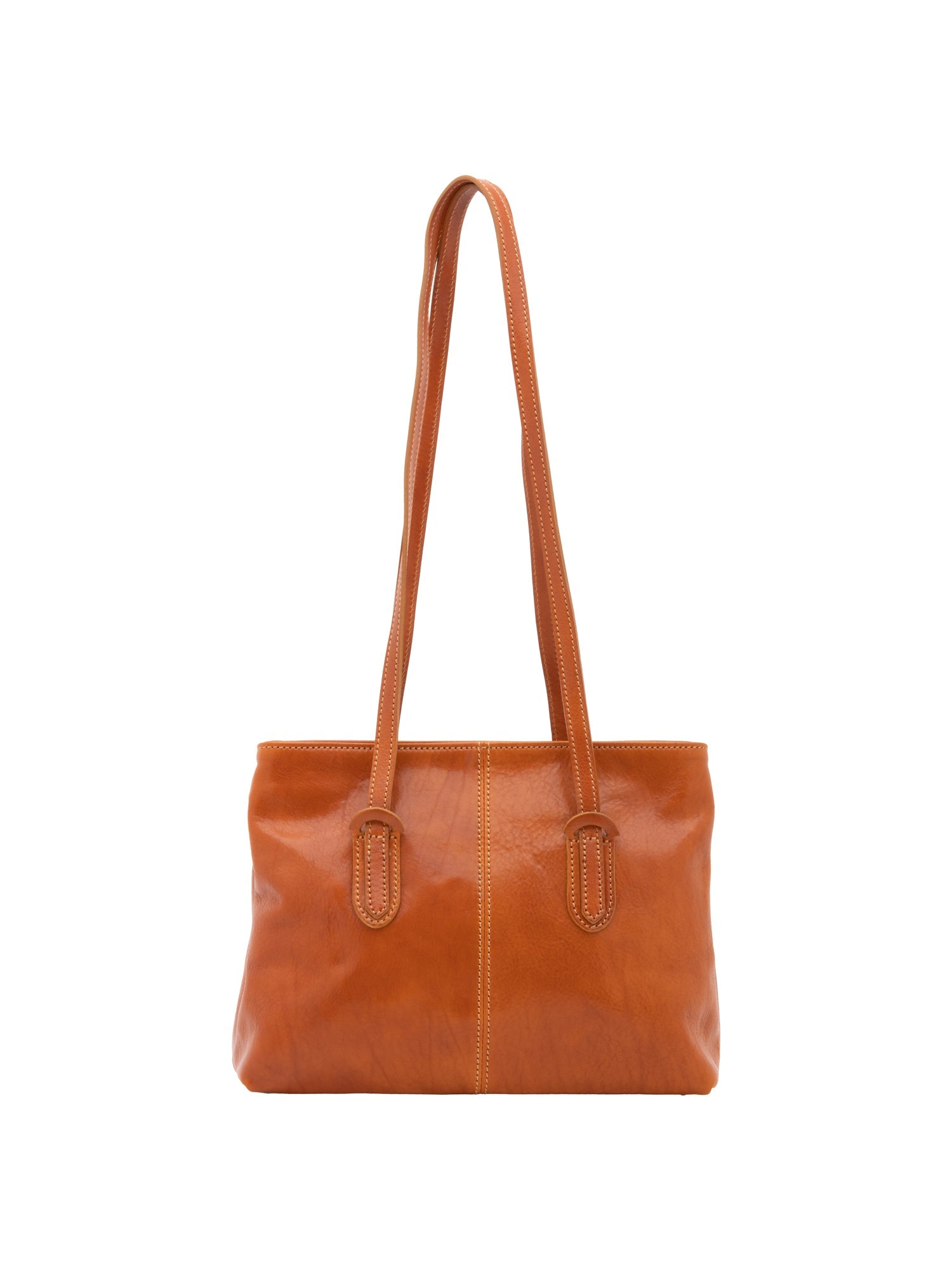 Borsa a spalla da donna Vera pelle 5520-Cognac I Fratelli