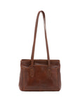 Borsa a spalla da donna Vera pelle 5520-Marrone I Fratelli