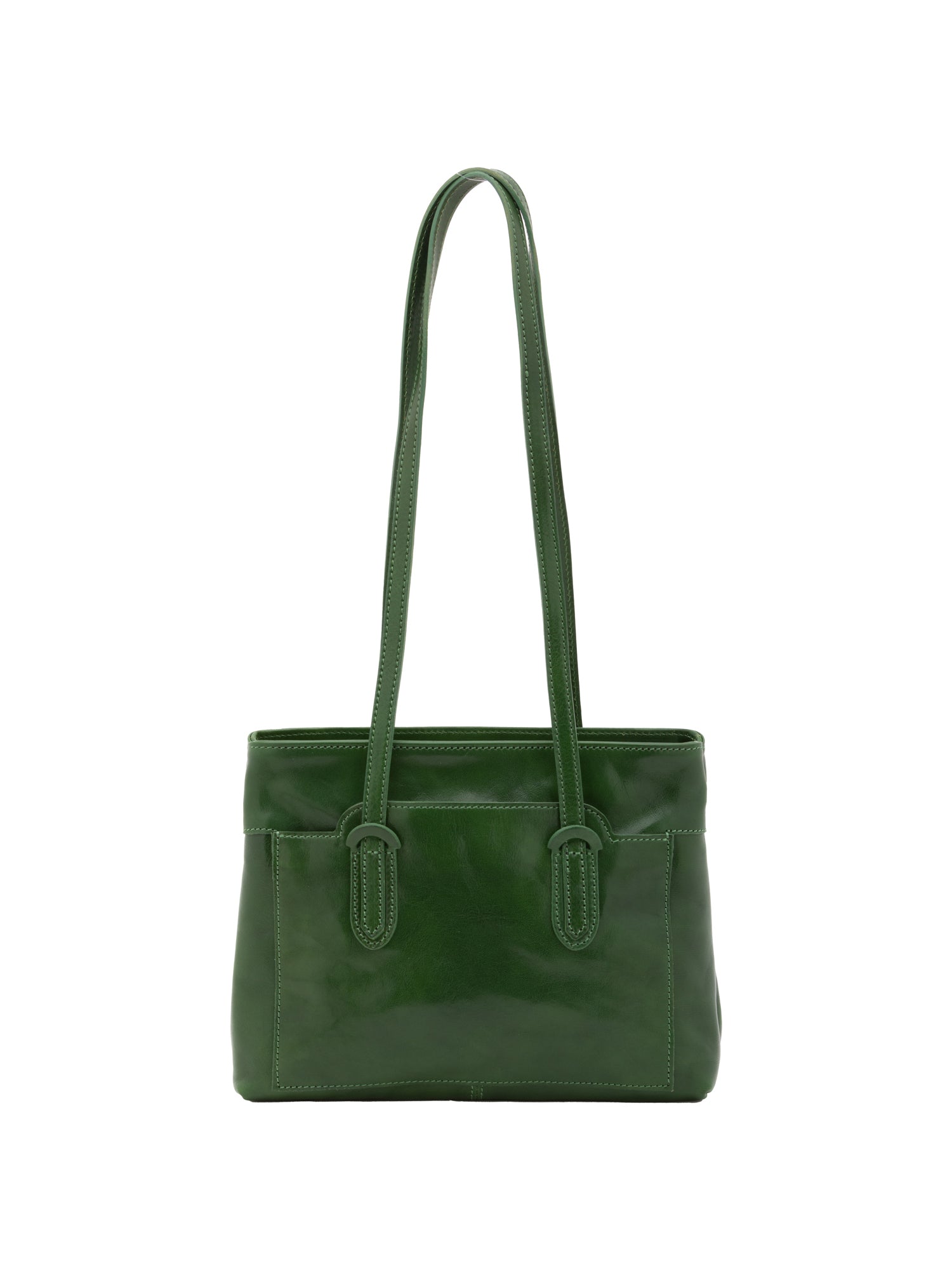 Borsa a spalla da donna Vera pelle 5520-Verde I Fratelli