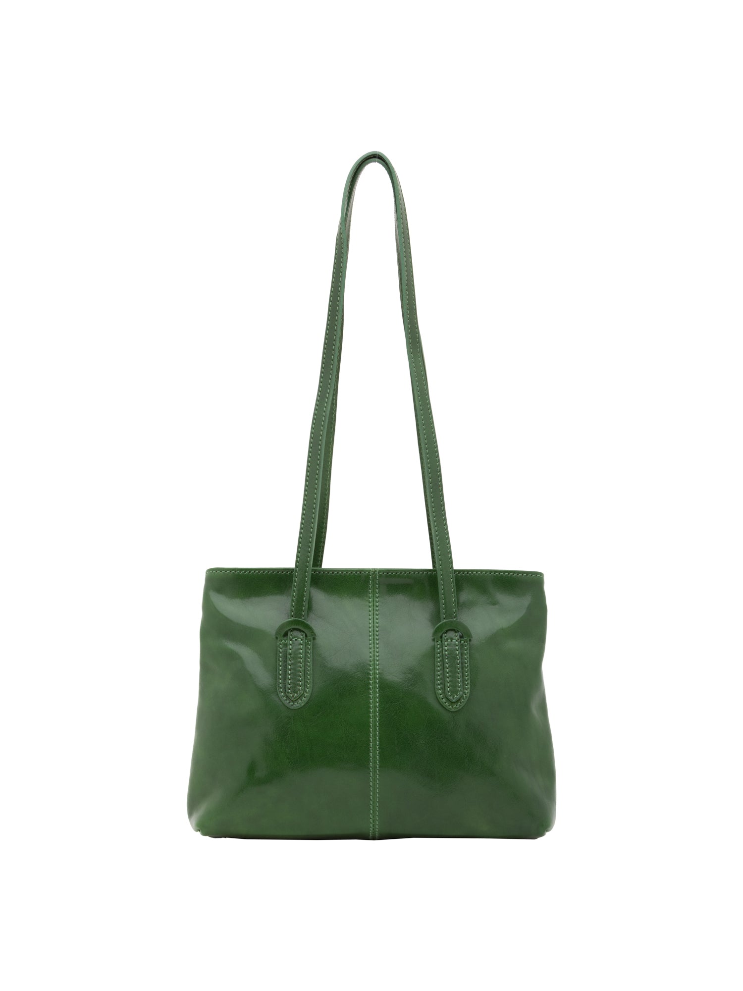 Borsa a spalla da donna Vera pelle 5520-Verde I Fratelli