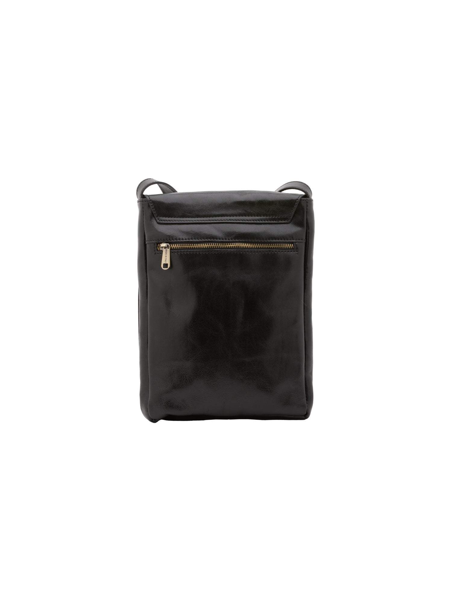 Borsa a tracolla uomo in vera pelle Made in Italy 5526-Nero I Fratelli