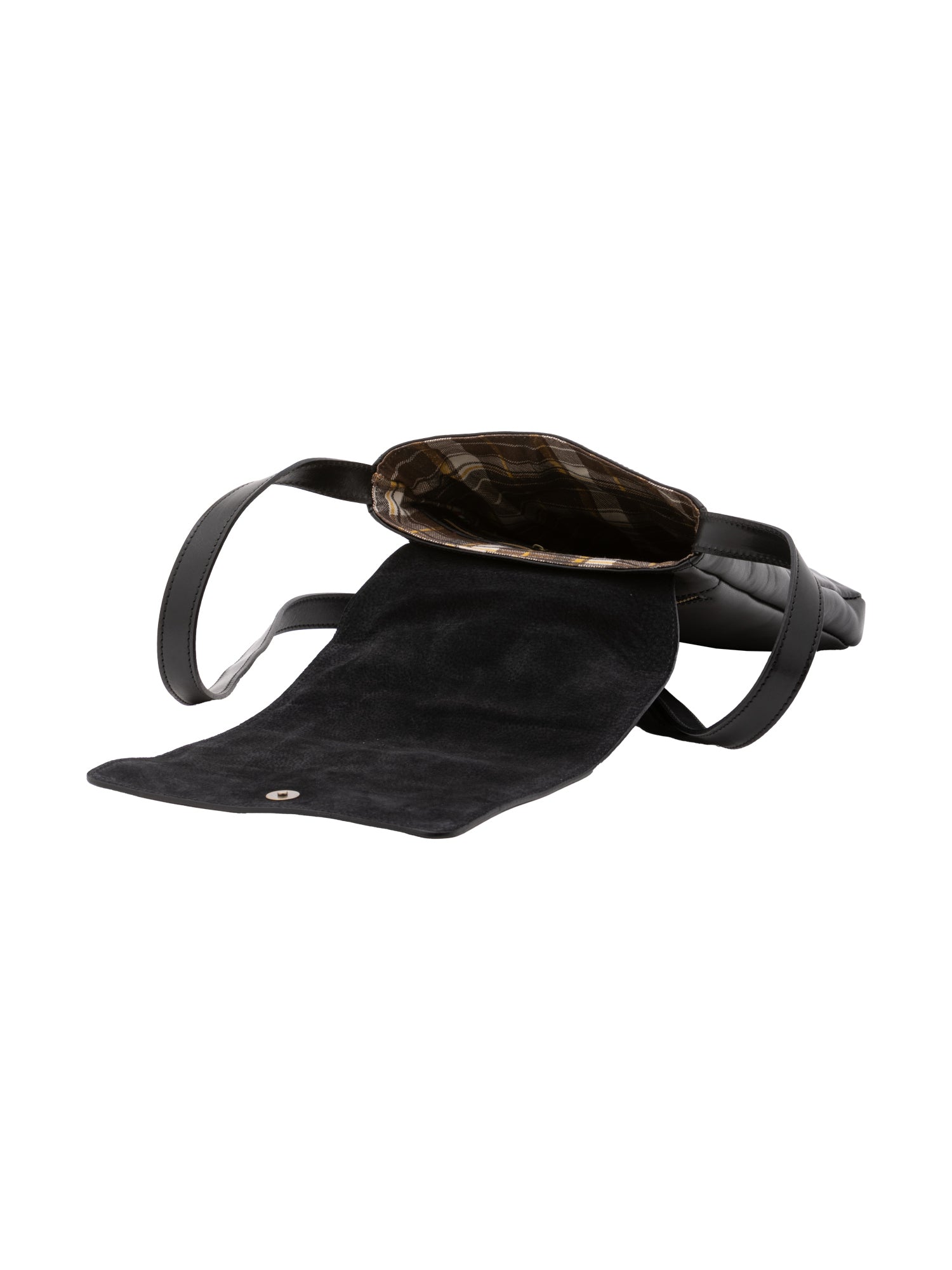 Borsa a tracolla uomo in vera pelle Made in Italy 5526-Nero I Fratelli