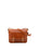 Borsa a tracolla da donna 100% vera pelle 5529-Cognac I Fratelli