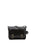 Borsa a tracolla da donna 100% vera pelle 5529-Nero I Fratelli
