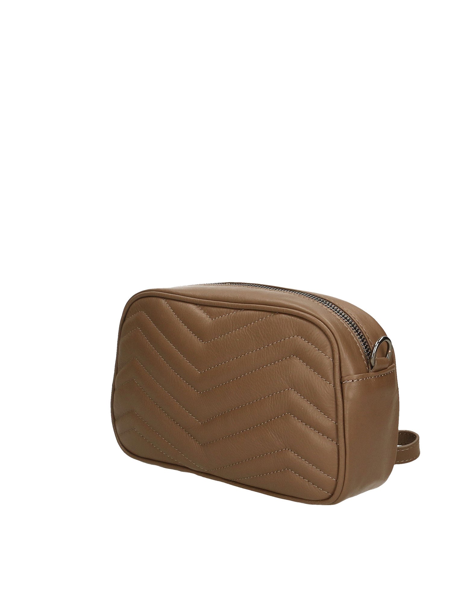Cyane Borsa a tracolla da donna Vera pelle 1806-TAUPE Chiara Ferretti
