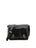 Borsa a tracolla da donna 100% pelle 5530-Nero I Fratelli
