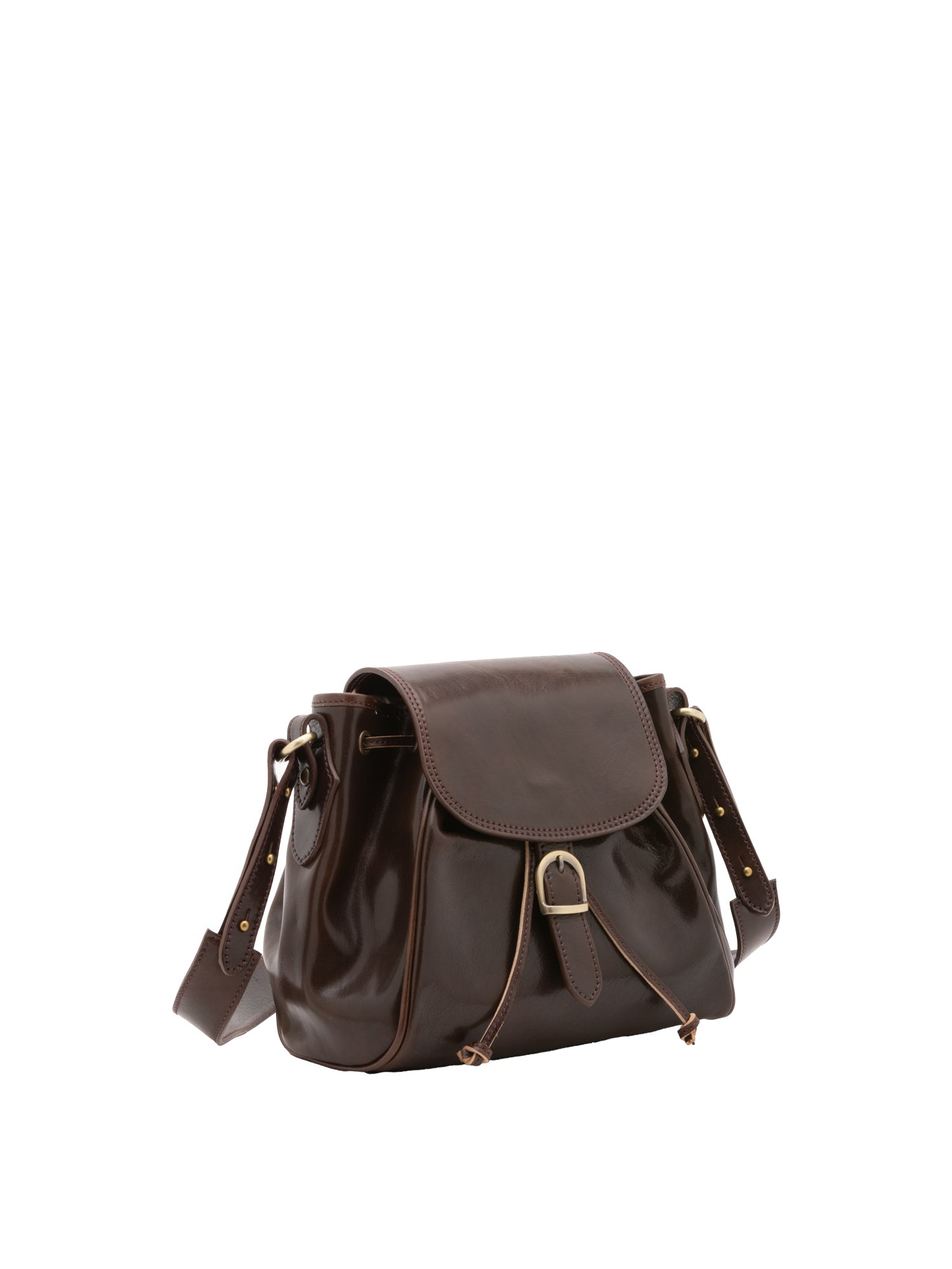 Borsa a secchiello da donna Vera pelle 5531-Tmoro I Fratelli