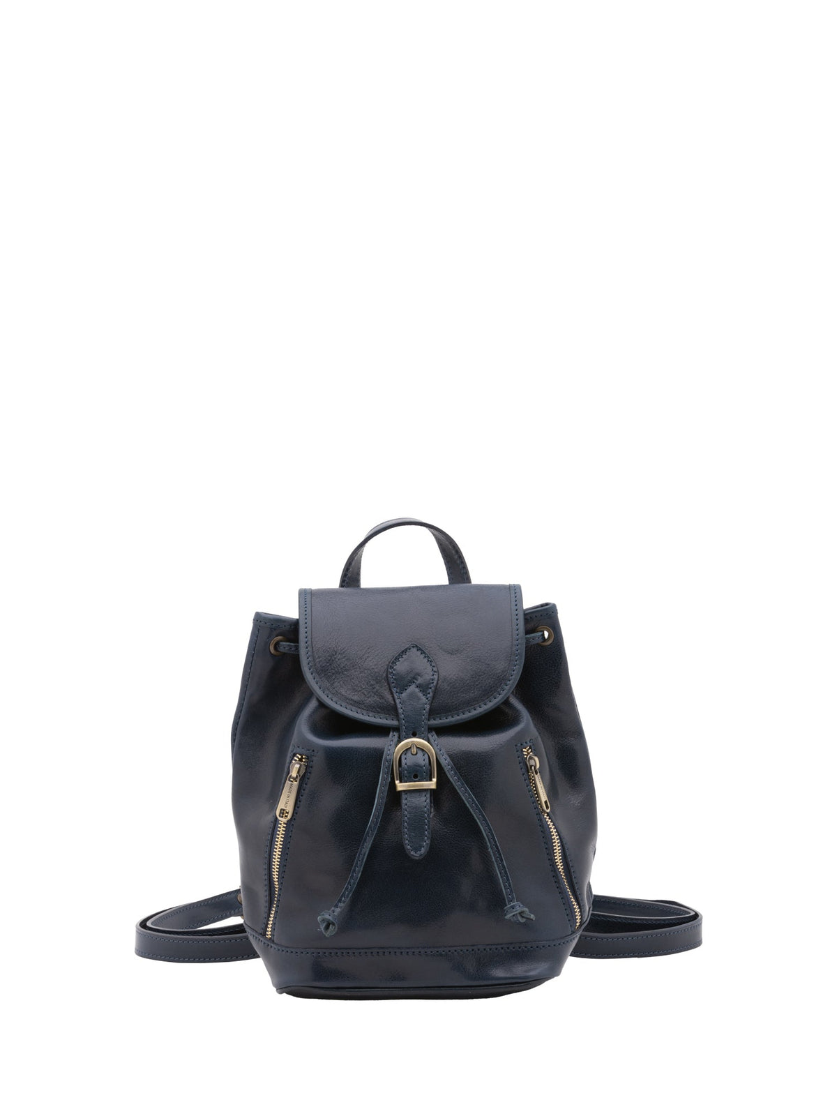 Borsa a spalla da donna Vera pelle 5532-Blu I Fratelli