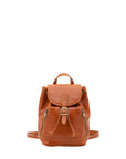 Borsa a spalla da donna Vera pelle 5532-Cognac I Fratelli