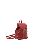 Borsa a spalla da donna Vera pelle 5532-Rosso I Fratelli