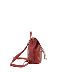 Borsa a spalla da donna Vera pelle 5532-Rosso I Fratelli