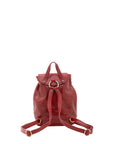 Borsa a spalla da donna Vera pelle 5532-Rosso I Fratelli