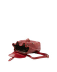 Borsa a spalla da donna Vera pelle 5532-Rosso I Fratelli