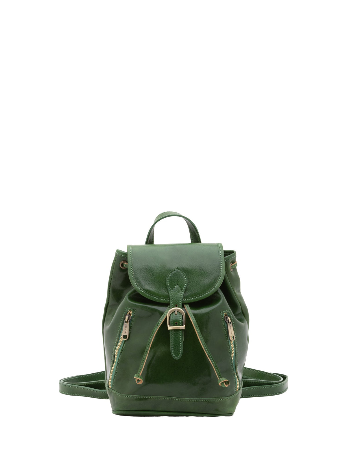 Borsa a spalla da donna Vera pelle 5532-Verde I Fratelli