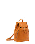 Borsa a spalla da donna 100% pelle artigianale 5533-Senape I Fratelli
