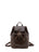 Borsa a spalla da donna 100% pelle artigianale 5533-Tmoro I Fratelli