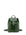 Borsa a spalla da donna 100% pelle artigianale 5533-Verde I Fratelli