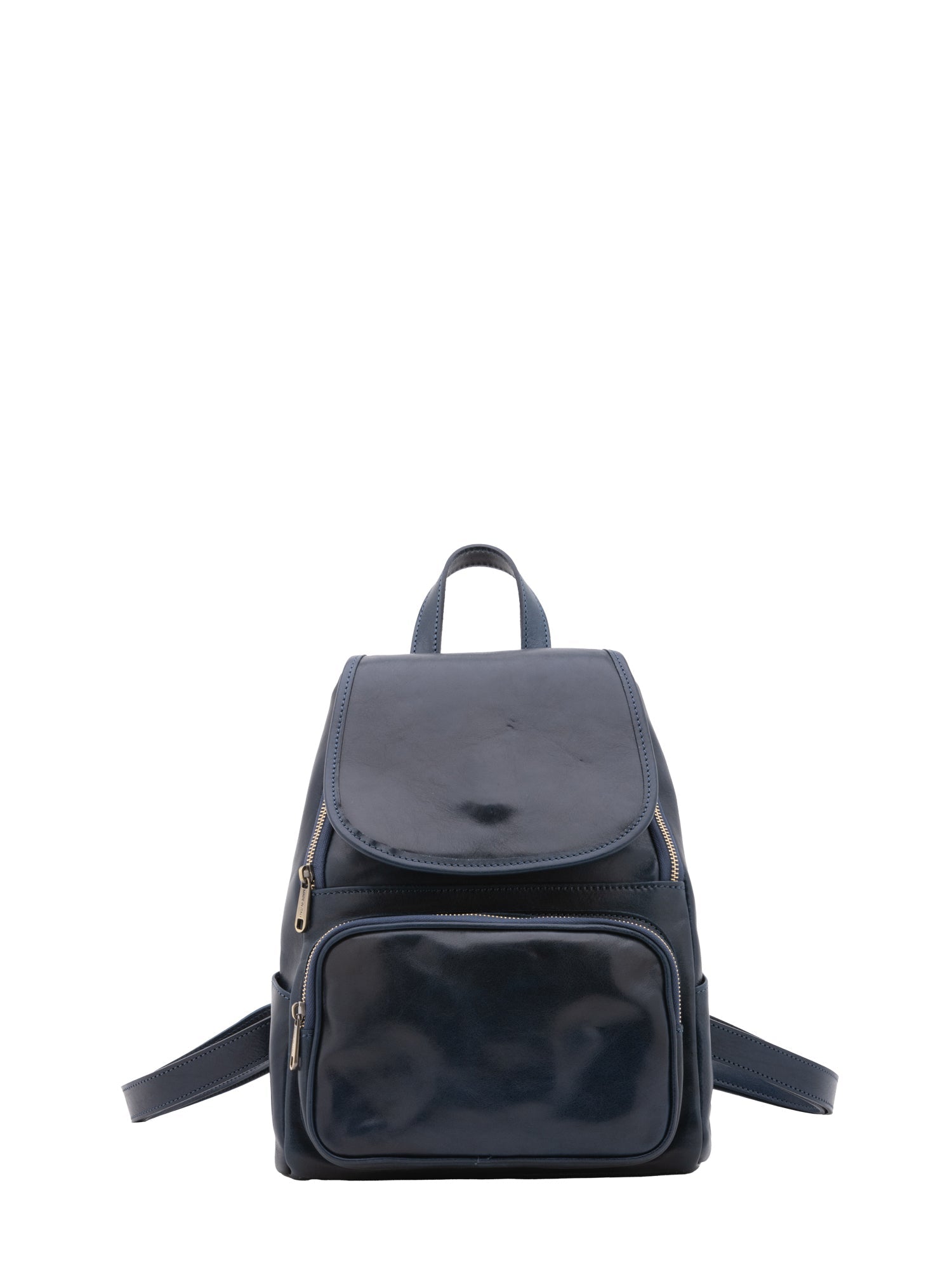 Borsa a spalla da donna Vera pelle 5534-Blu I Fratelli