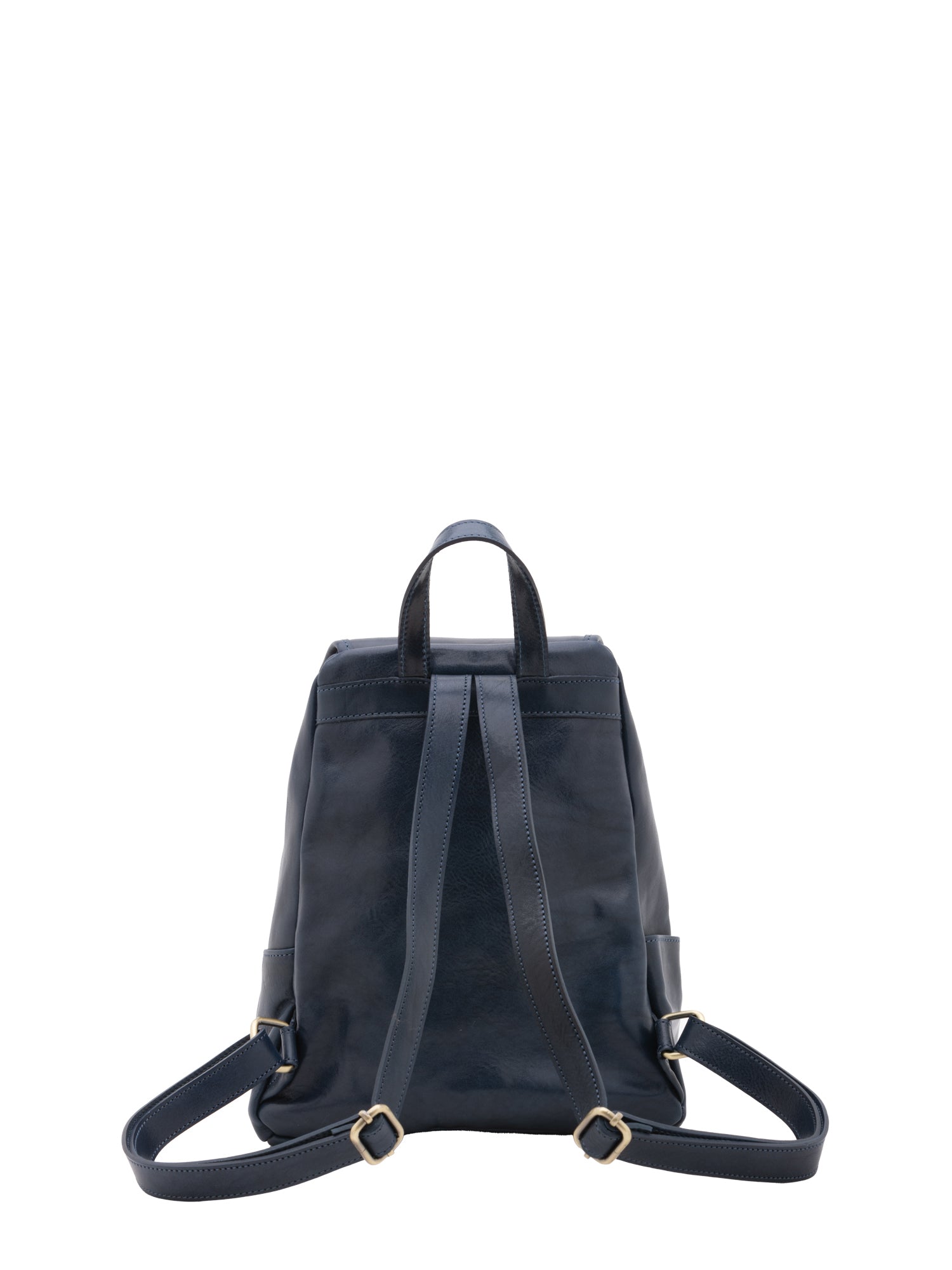 Borsa a spalla da donna Vera pelle 5534-Blu I Fratelli