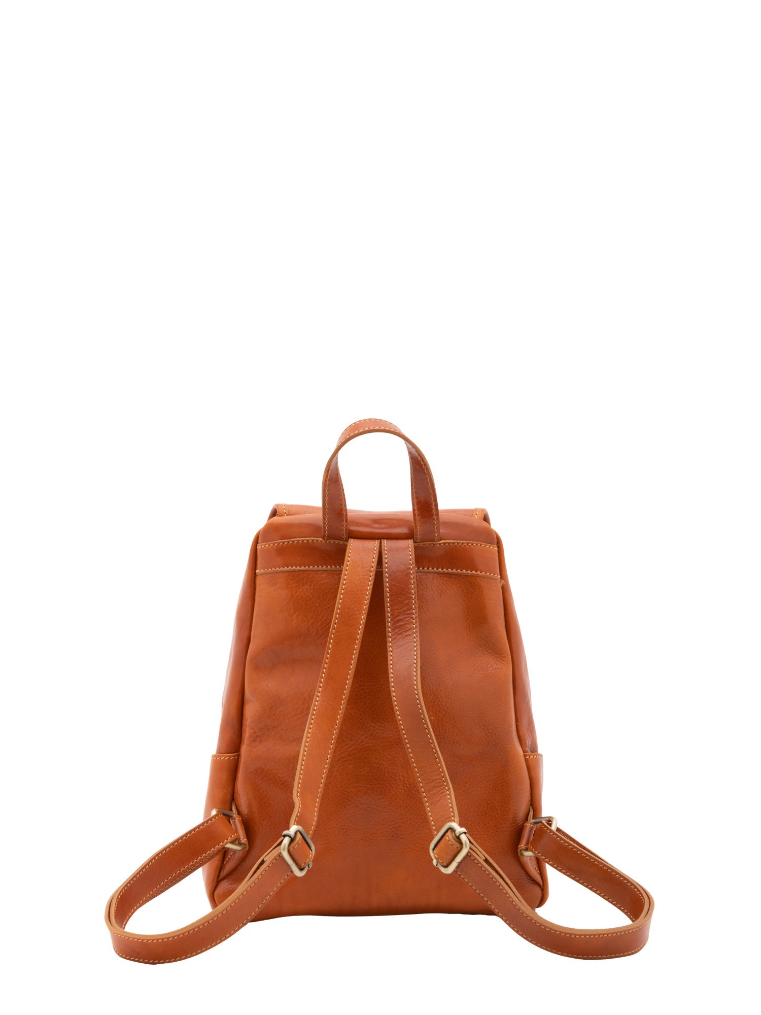 Borsa a spalla da donna Vera pelle 5534-Cognac I Fratelli