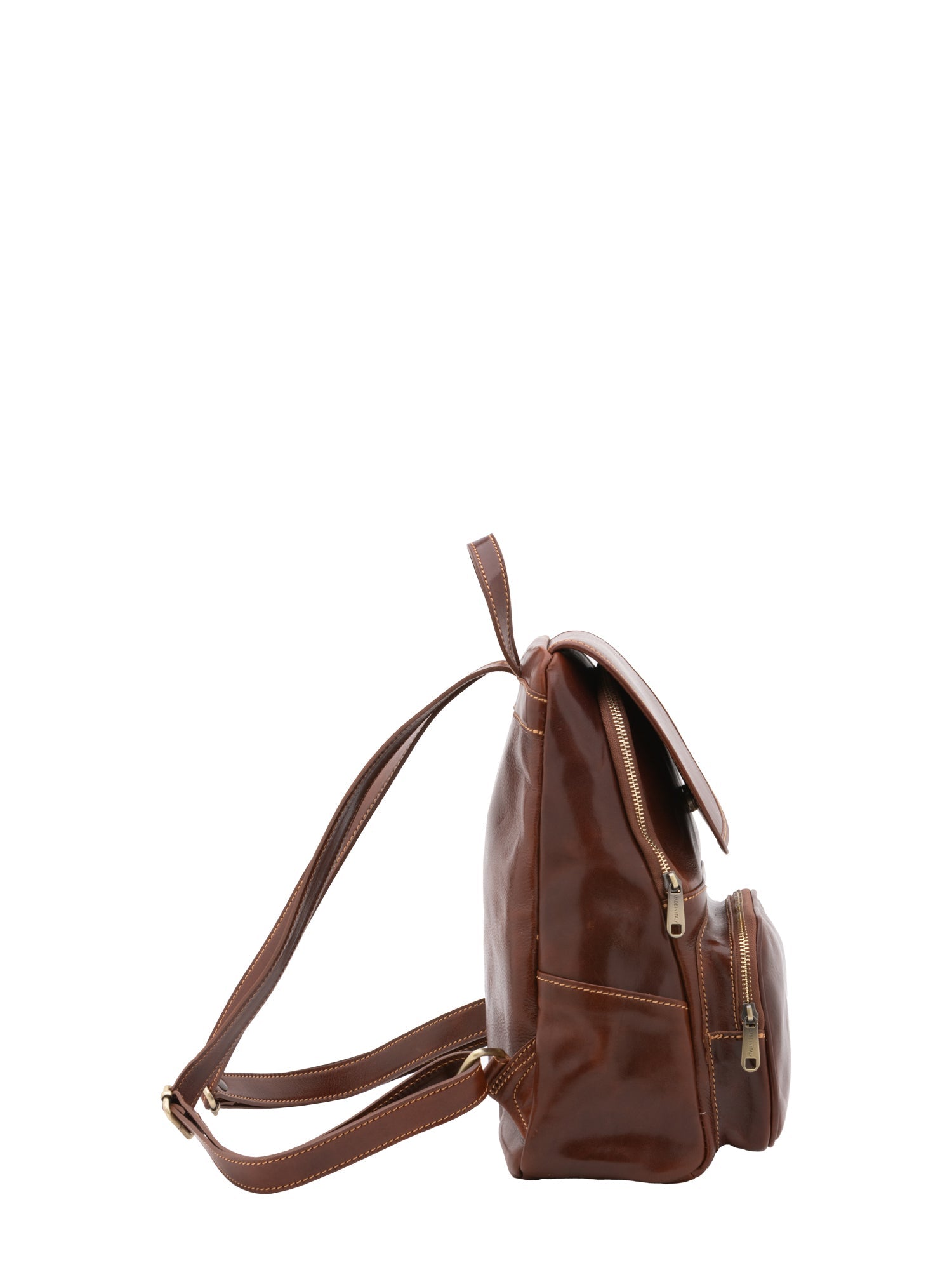 Borsa a spalla da donna Vera pelle 5534-Marrone I Fratelli
