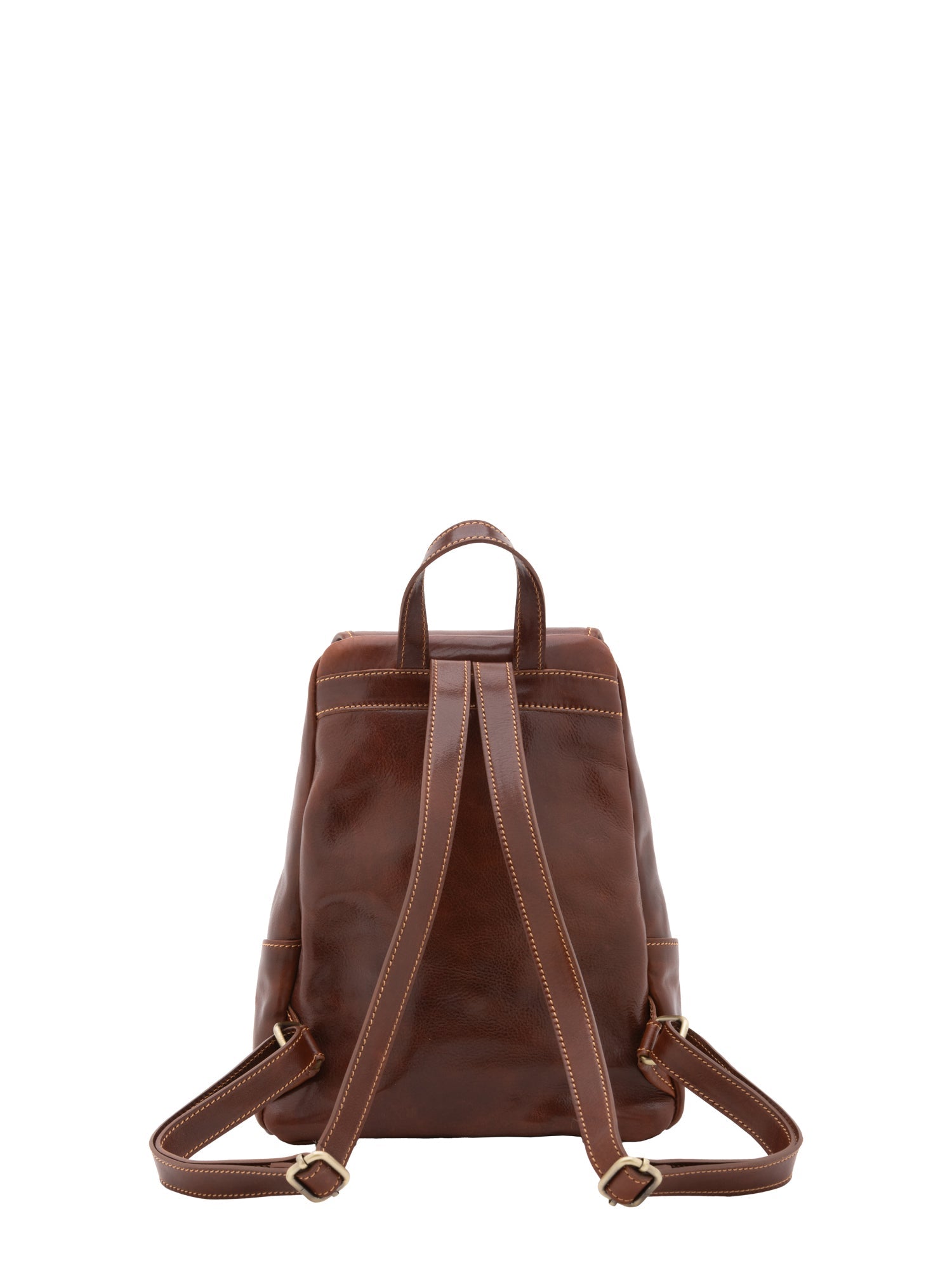 Borsa a spalla da donna Vera pelle 5534-Marrone I Fratelli